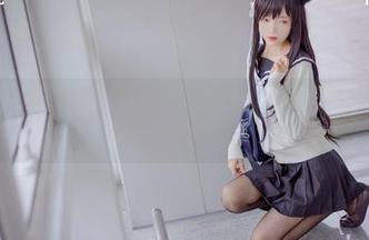 兔玩映画眼镜娘写真套图，戴上眼镜瞬间智商提高好几度，有木有！