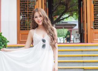 爱蜜社 – 萌白酱的红裙变身定制大片，图片让人一头扎进了色彩风暴中